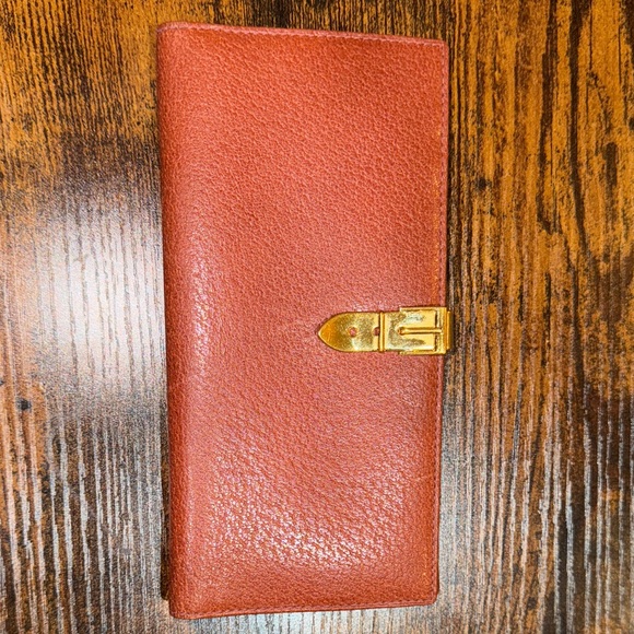 Gucci Buckle Leather Wallet 1980’-1990’s with box and dust bag - Picture 14 of 14
